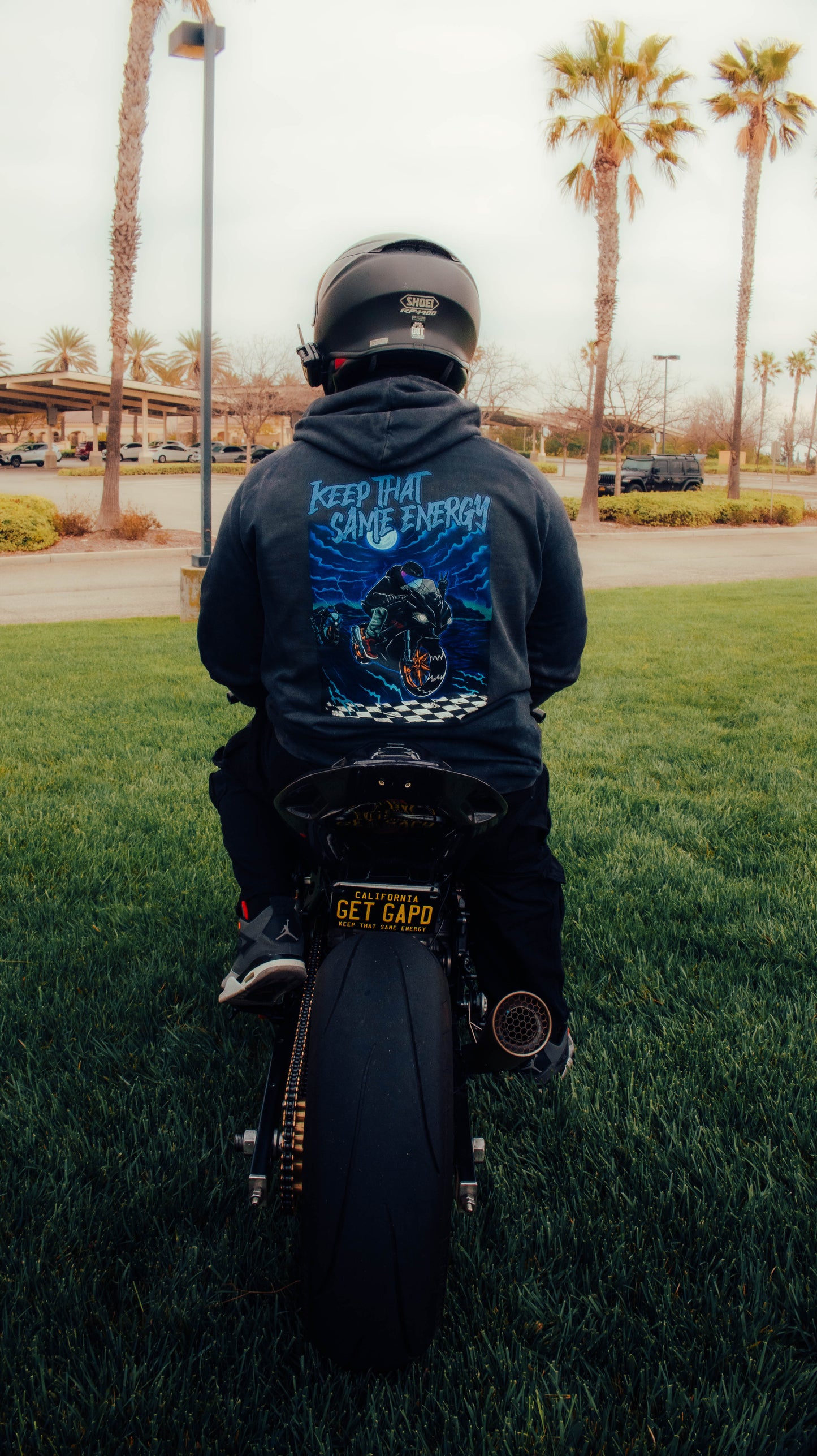 Nocturnal “Keep that same energy” Hoodie